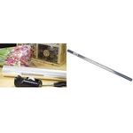 kangaro Geschenkfolie, 25 my, unbedruckt, 700 mm x 25 m Transparentfolie, Blumenfolie auf Rolle, - 1 Stück (K-95970-25)