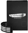 CableMod C-Series Pro ModMesh 12VHPWR Cable Kit für Corsair RM, RMi, RMx (Black Label) - schwarz/weiß (CM-PCSR-16P3KIT-NKKW-R)