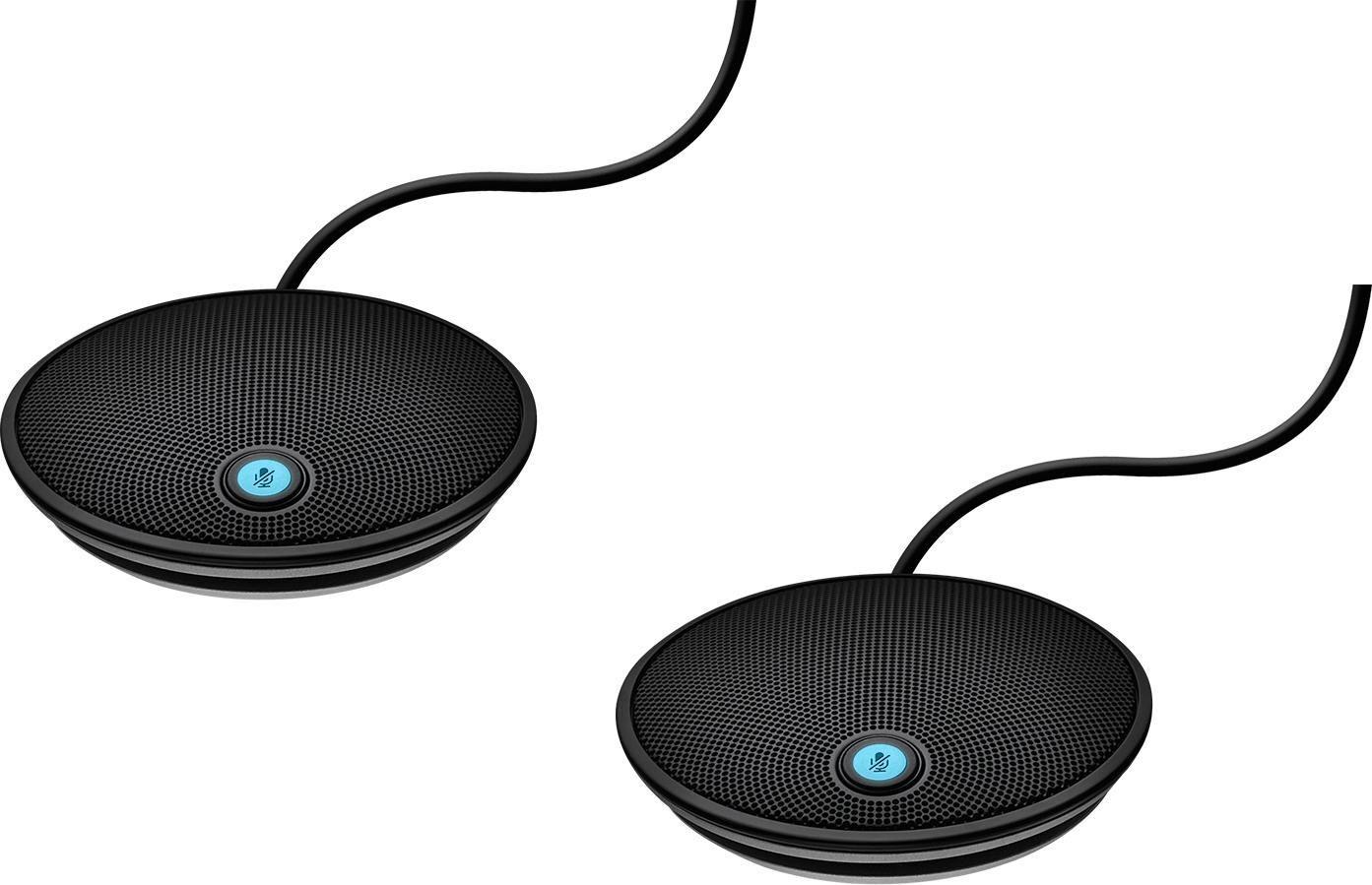 Logitech GROUP Expansion Microphones Only Schwarz