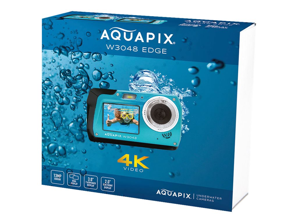 Easypix Aquapix W3048 Edge 13 MP 4K Eisblau