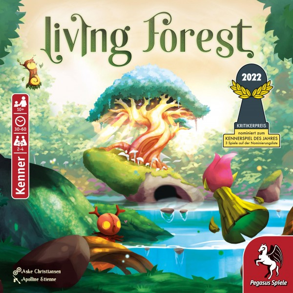 Pegasus Spiele Living Forest Brettspiel ab 10 Jahre