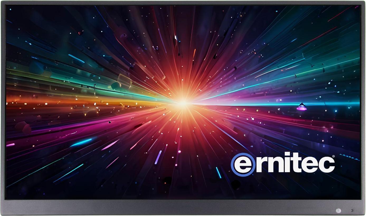 Ernitec 0070-24124-HDMIPOE 24" Full-HD Surveillance Monitor PoE HDMI-over-IP 24/7 Betrieb
