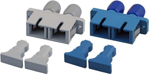 EFB-Elektronik Kunststoff Kupplung ST/SC-Duplex Keramikhülse, Singlemode Hersteller: EFB Elektronik (53320.3)