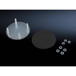 Rittal Abdeckplatte Stahlblech Chrom CP 6505.500 1 St. (6505.500)