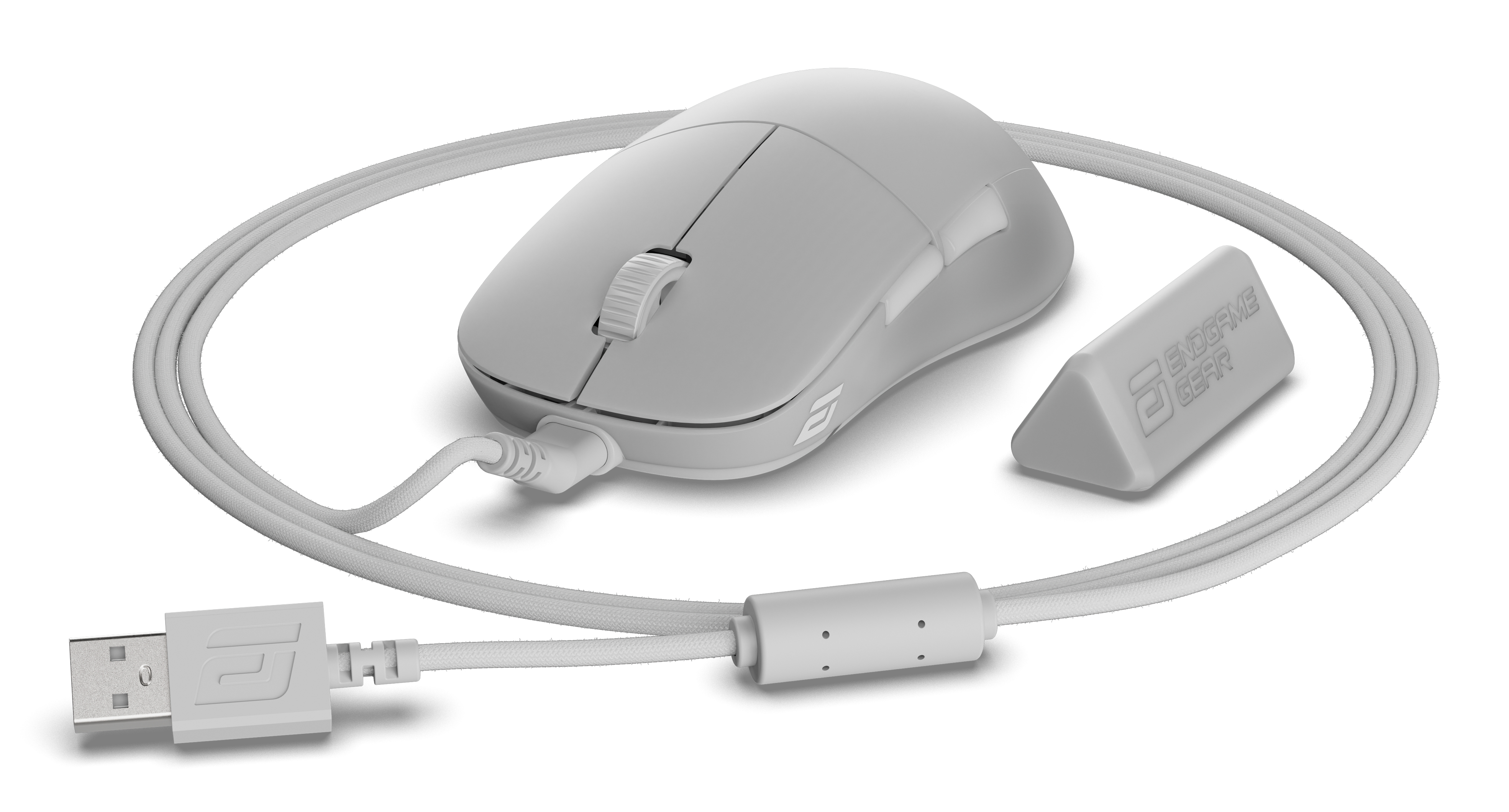 Endgame Gear XM2w 4k v2 Gaming Maus 30000 DPI Optisch White Frost
