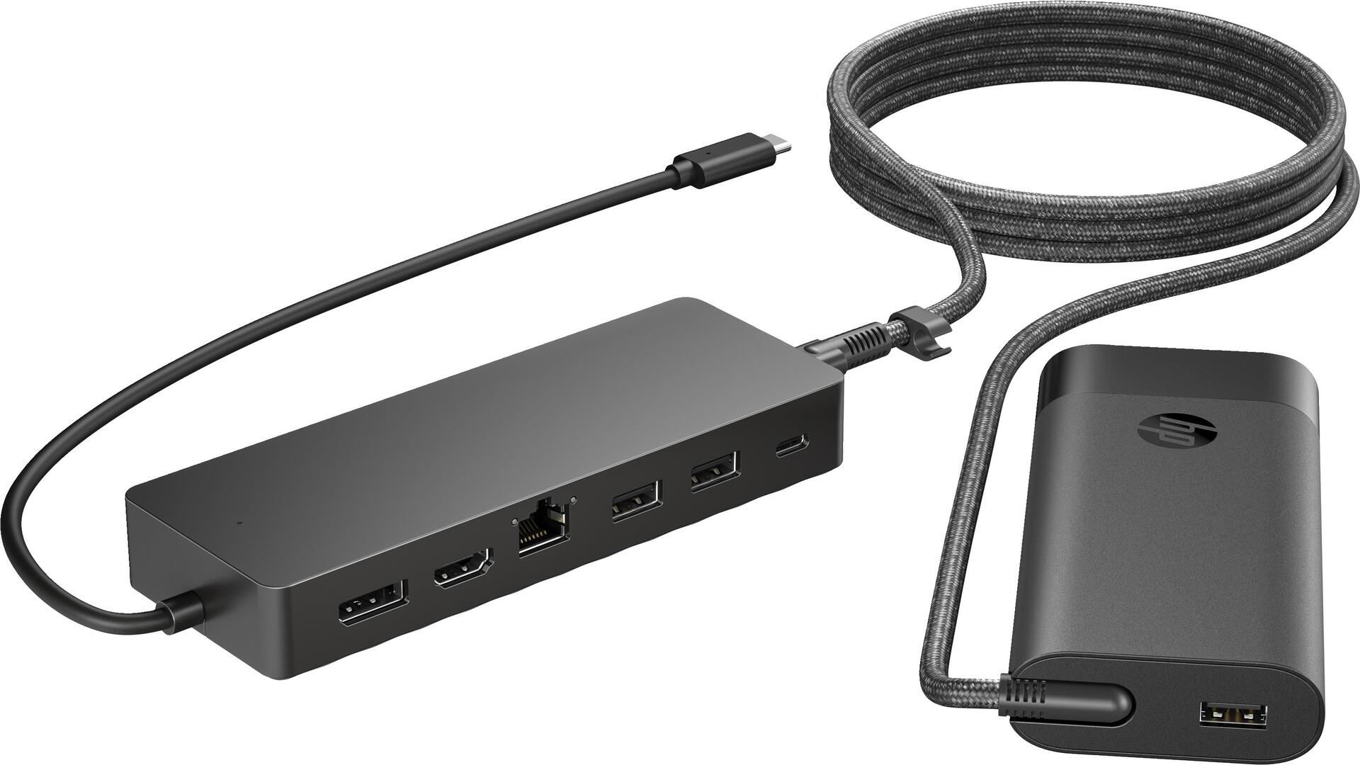 HP Universal USB-C Hub and Laptop Charger Combo (9H0H9AA#ABB)