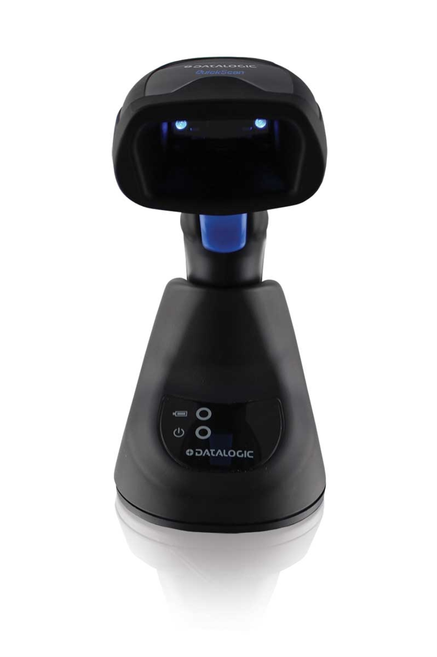 Datalogic QuickScan 2500 Series QM2500 2D Funkscanner USB RS-232 Schwarz