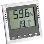 TFA Dostmann KLIMA GUARD Thermo-/Hygrometer Silber (30.5010.54.K)