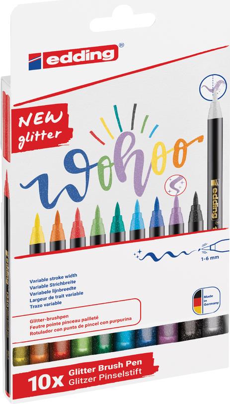 Edding 4-1340-10-4 Filzstift Aqua (4-1340-10-4)