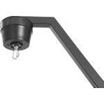 EUROLITE Stativhalterung mit Motor für Spiegelkugeln bis zu 50cm sw + Schnellverbindungsglied (50301020)