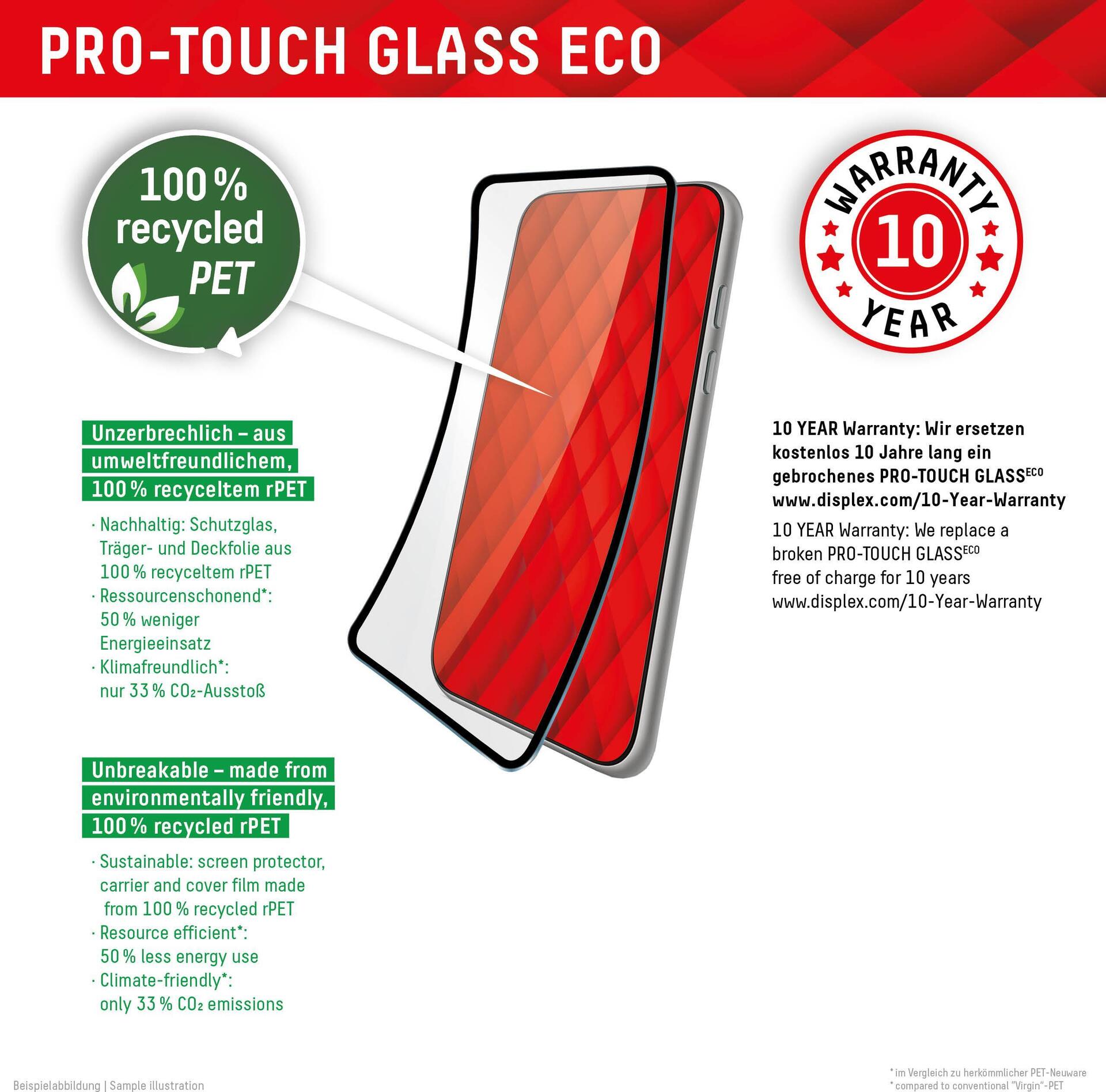 Displex PRO-TOUCH ECO Glas (9H) (01781)