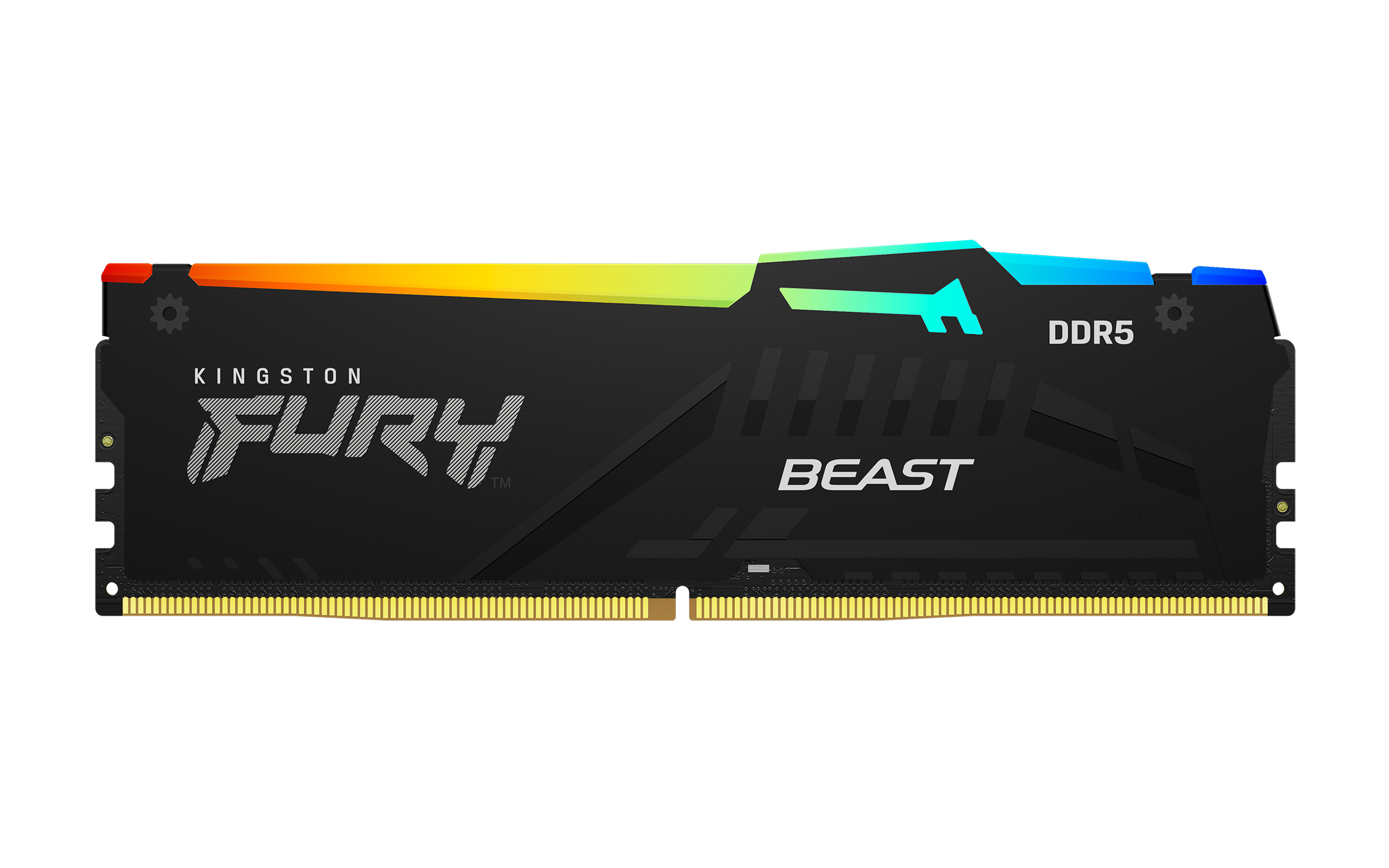 Kingston FURY Beast RGB DDR5 32 GB Kit 2x16 GB 6000 MHz CL30 Schwarz