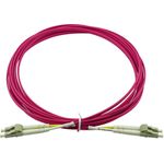 Kompatibles Dell EMC CBL-LC-OM4-2M BlueOptics Duplex LWL Patchkabel, LC-UPC/LC-UPC beige, 2 Meter, Multimode, G50/125µm OM4, Eingangsdämpfung: unter 0.2dB, Markenfaser, Keramik Ferrule, inkl. Messprotokoll (CBL-LC-OM4-2M-BO)