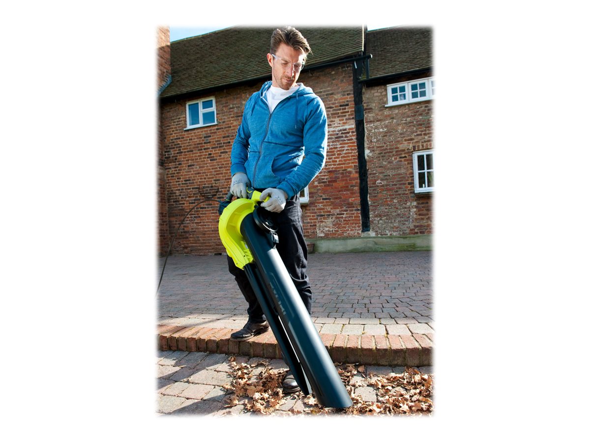 Ryobi RBV3000CESV Laubbläser 3000 W 840 m³/h 375 km/h Schwarz, Grün