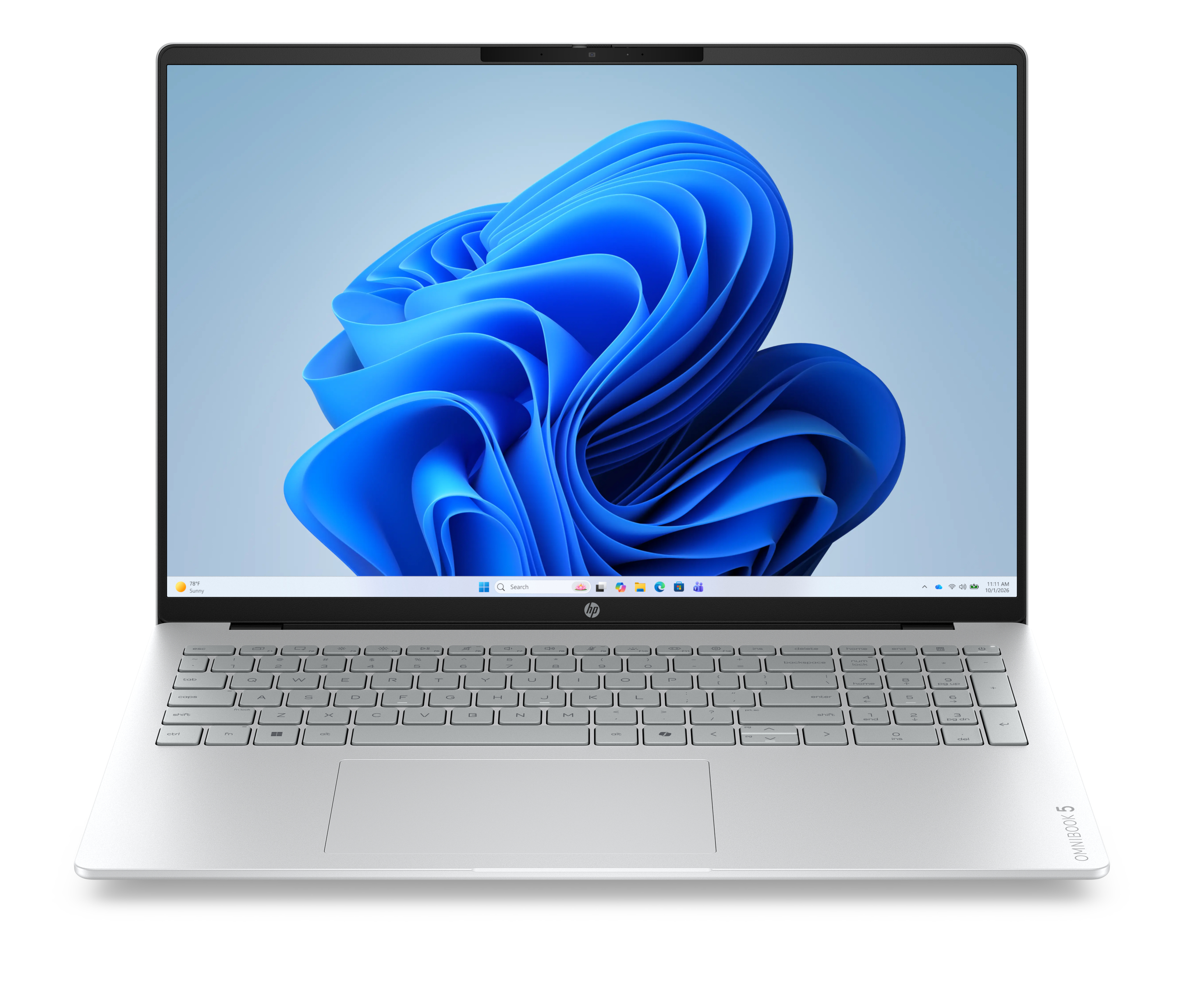 HP OmniBook 5 16-br0171ng 16" AMD Ryzen AI 7 250 16 GB RAM 512 GB SSD Glacier silver