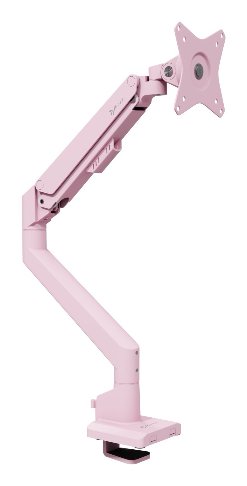 Arozzi Alzare Neo Monitorhalterung 17"-32" Gasfeder max. 9 kg Pink