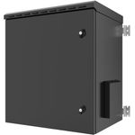 Lanview RWMIP55W12U45B. Rack-Kapazität: 12U, Internationale Schutzart (IP-Code): IP55. Gewicht: 32 kg. Produktfarbe: Schwarz (RWMIP55W12U45B)