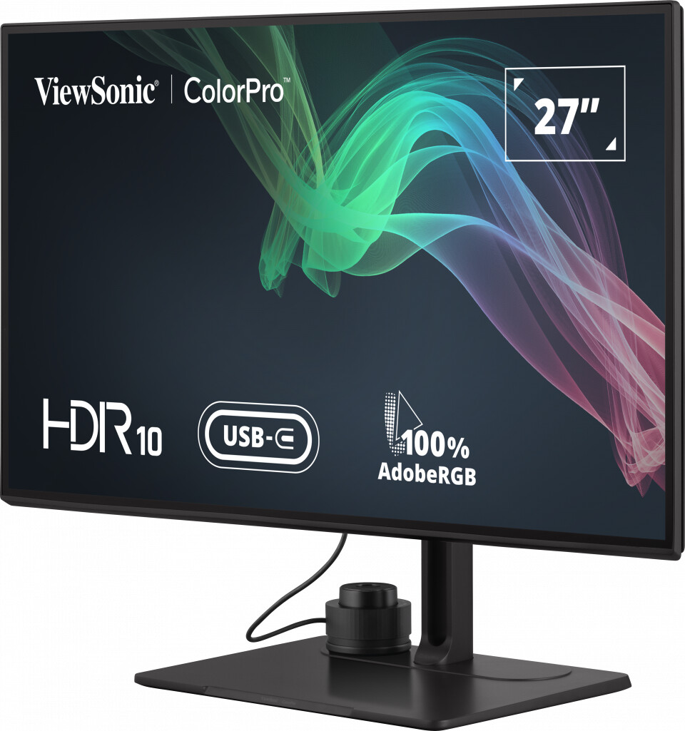 ViewSonic VP2786-4K Grafik Monitor 68,6 cm (27" ) (UHD, IPS, 5ms, HDMI, DisplayPort, USB-Hub, 100% Adobe RGB) [Energieklasse F] (VP2786-4K)