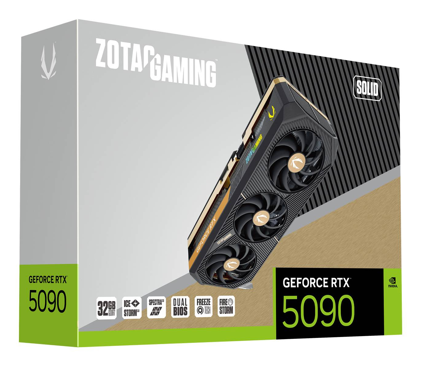 ZOTAC GAMING GeForce RTX 5090 SOLID 32 GB GDDR7 Schwarz