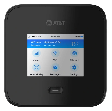 NETGEAR Nighthawk M7 Pro 5G Mobiler Hotspot Wi-Fi 7 Schwarz