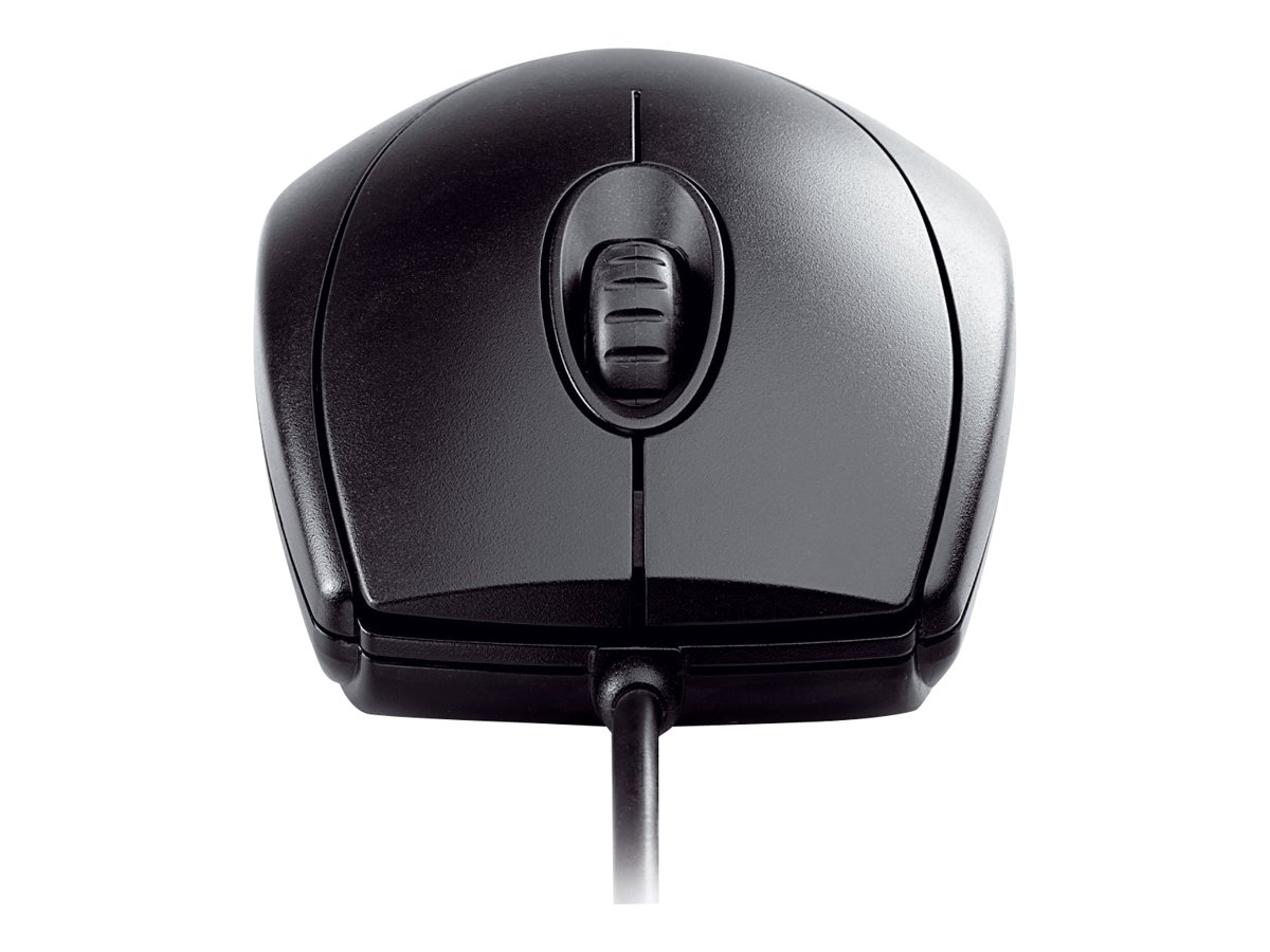 CHERRY WheelMouse Maus Optisch PS/2 USB Schwarz