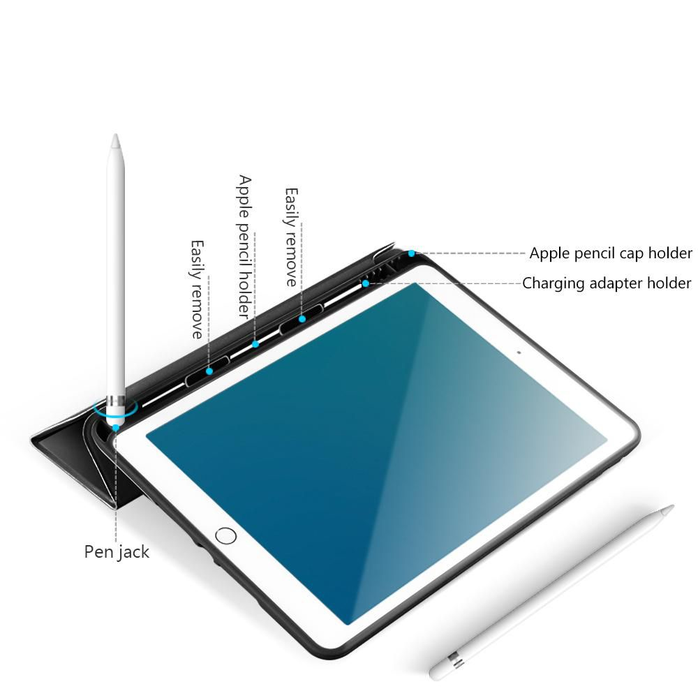 eSTUFF Pencil case Tablet-Schutzhülle 9.7" Folio mit Pencil-Steckplatz Hellgrün