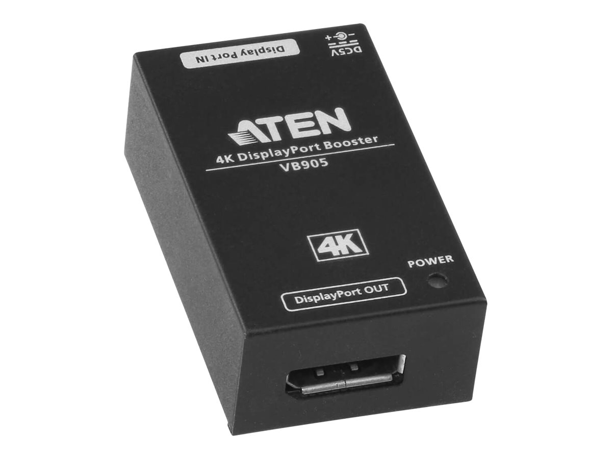 ATEN VB905 True 4K DisplayPort Booster Schwarz
