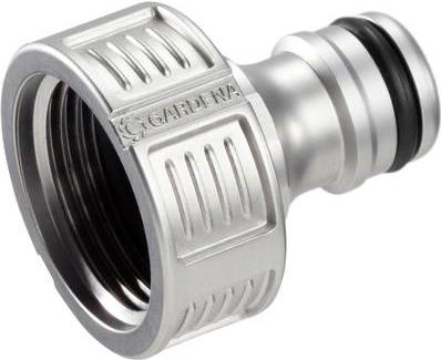 Gardena 18241-50 Anschlussteil für Wasserschlauch Schlauchanschluss Metall Silber 1 Stück(e) (18241-50)