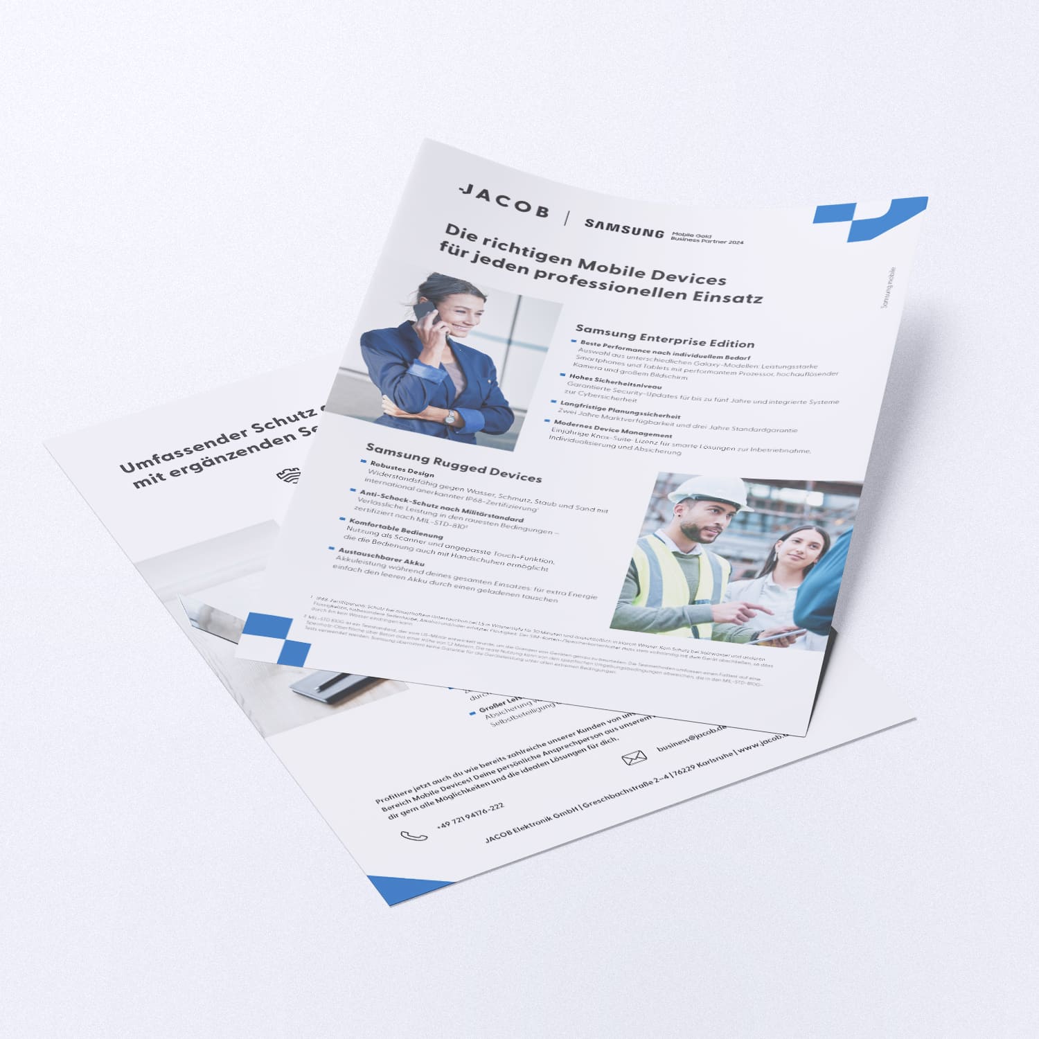 Samsung Mobile Onepager