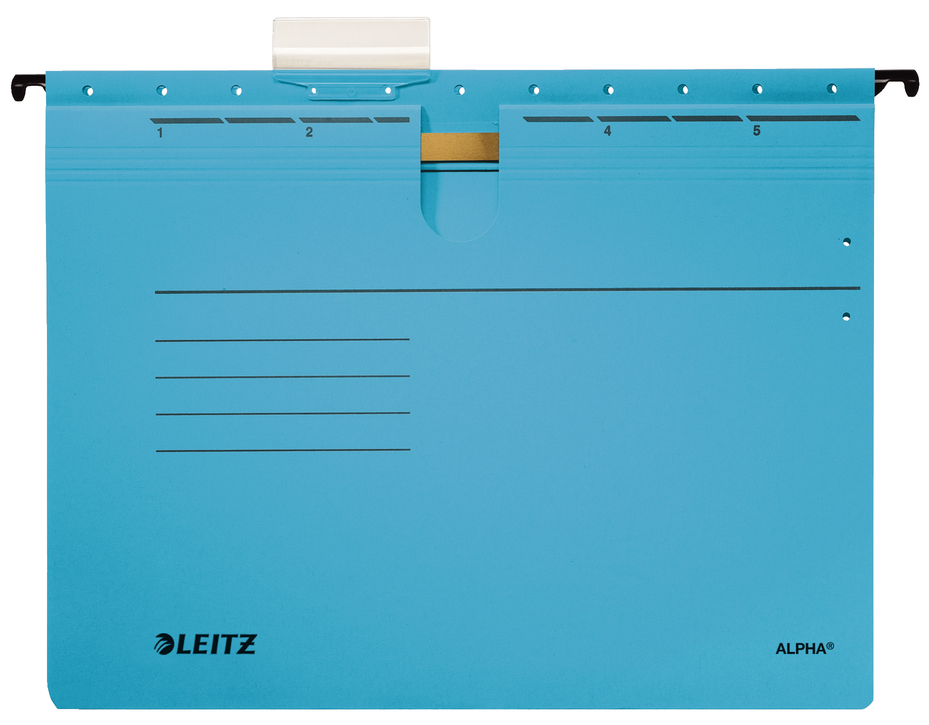 LEITZ Alpha - Blau - A4 - Pappe - Metall - FSC - DIN 821 (1984-30-35)