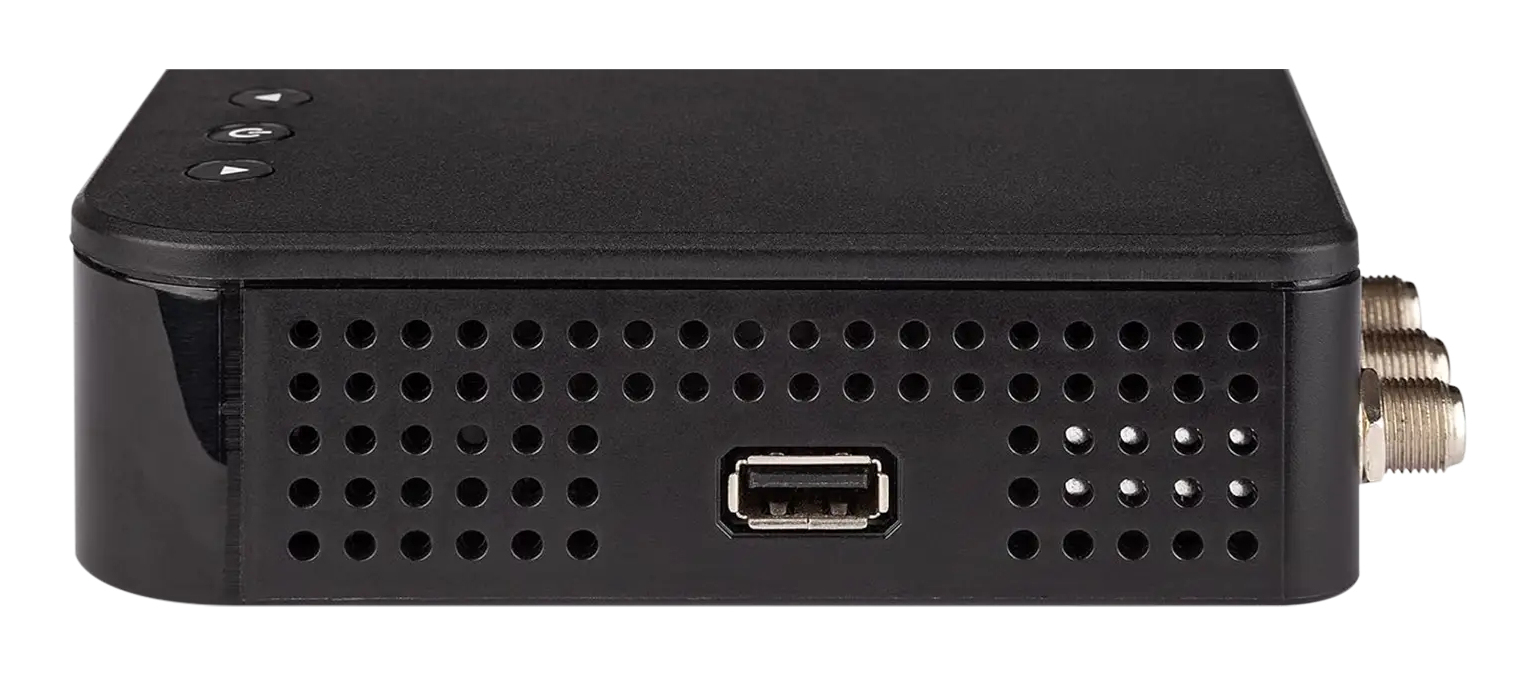 Megasat HD 935 Twin V4 Satellitenreceiver Twin Tuner Sat>IP Bluetooth 5.1 PVR Schwarz