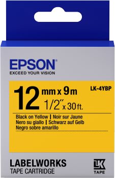 Epson LK-4YBP Etikettenband (C53S654008)
