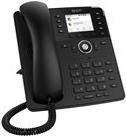 snom D735 - VoIP-Telefon - SIP, RTCP - 12 Leitungen - Schwarz (4389)