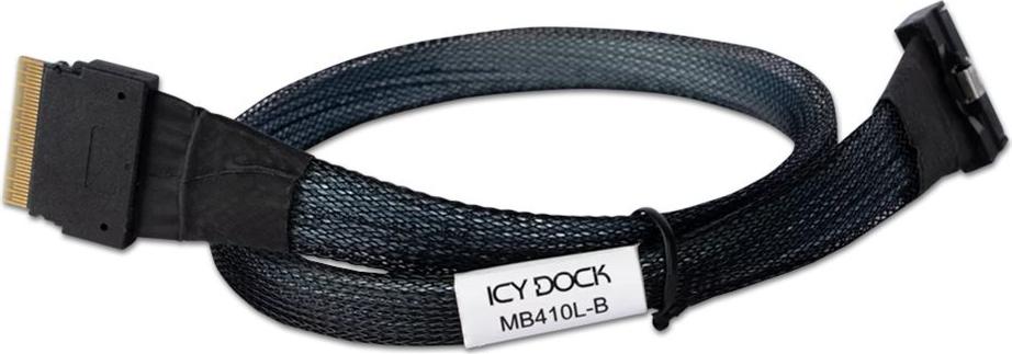 IcyDock Kabel MCIO SFF-TA-1016 8i to SlimSAS SFF-8654 8i 0.5 (MB410L-B)