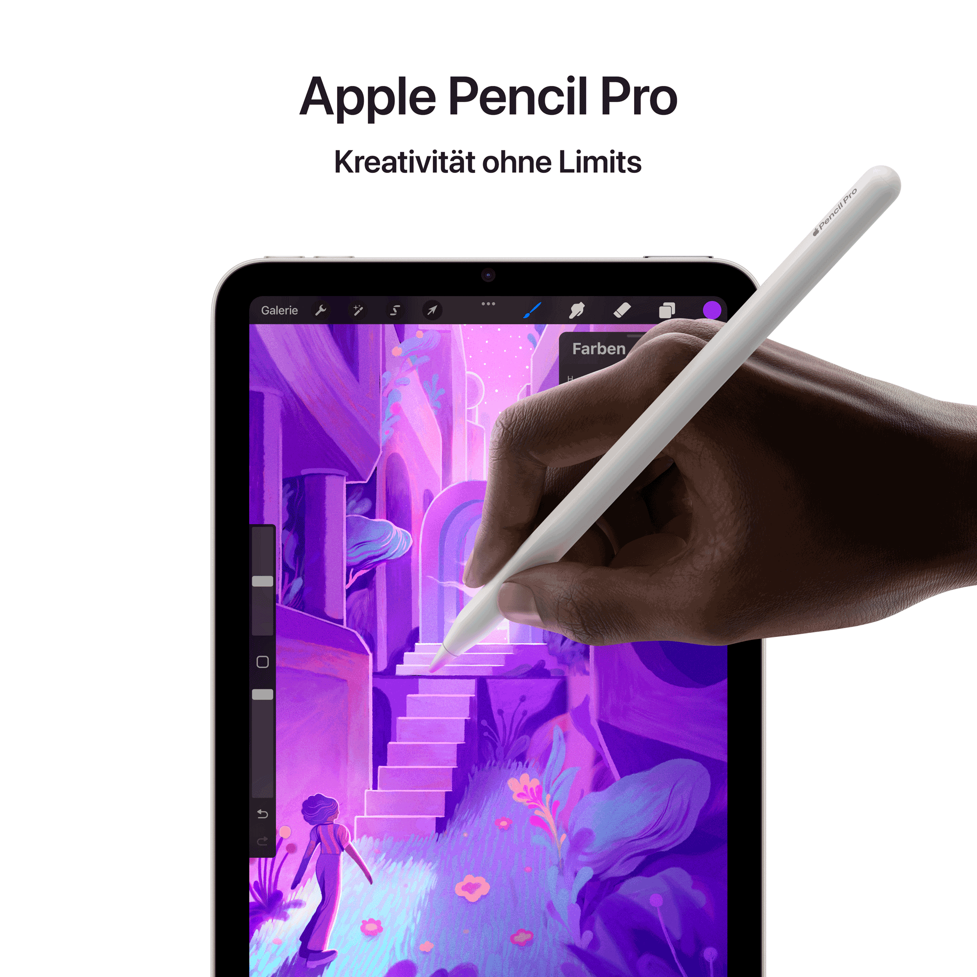 Apple iPad mini (A17 Pro) Wi-Fi + Cellular 256 GB Polarstern