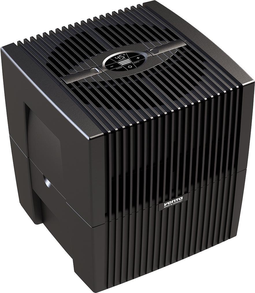 Venta LW25 Comfort Plus Luftbefeuchter und Luftreiniger, 22 m², 44 dB, Schwarz