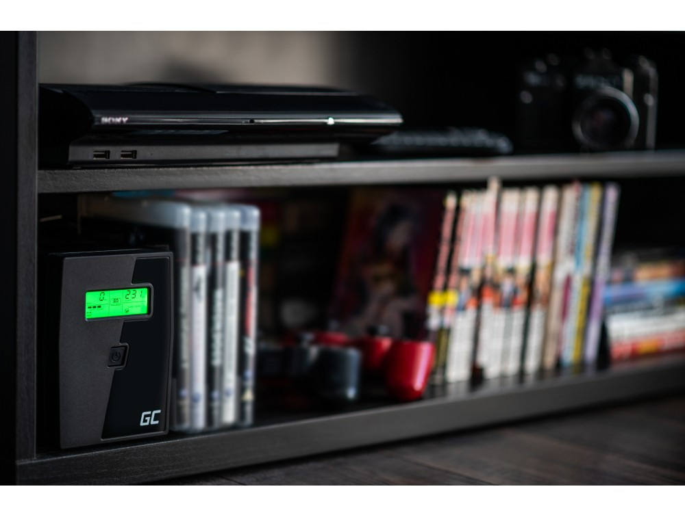 Green Cell Micropower 800VA USV 800 VA 480 W Schwarz