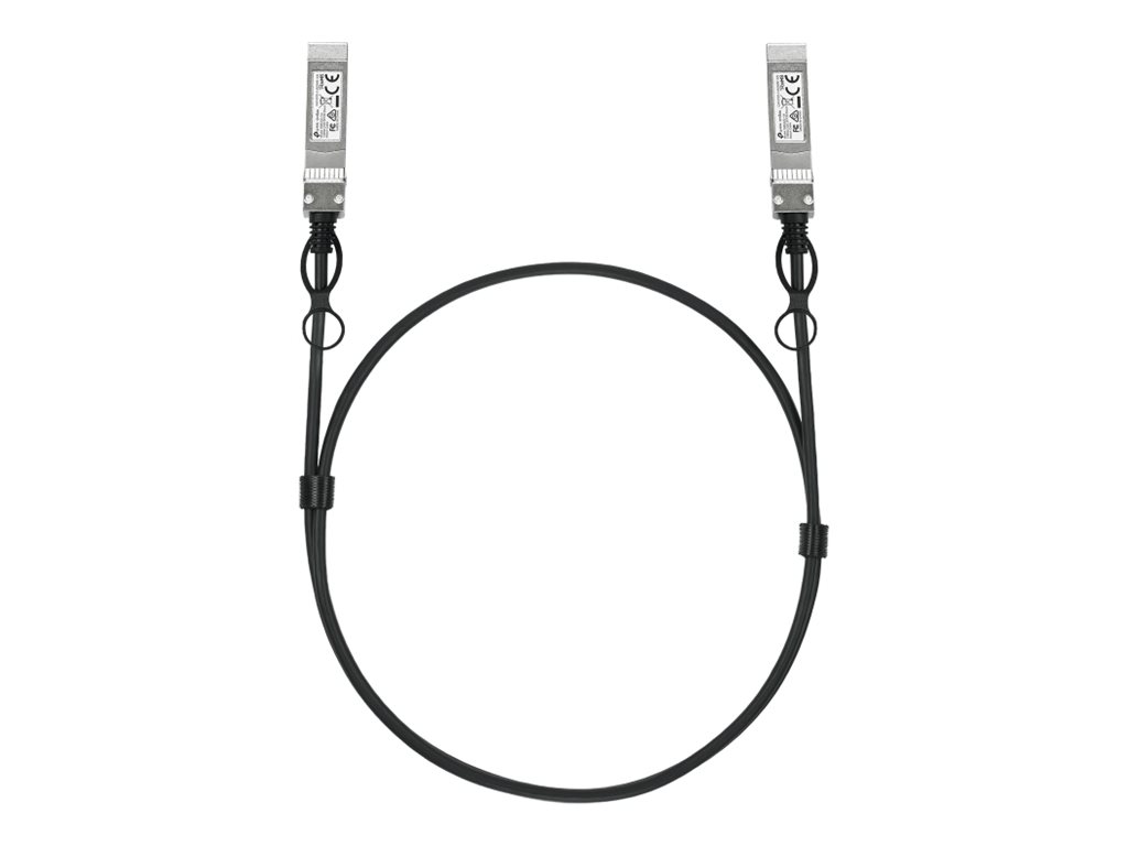 TP-Link Omada SM6220-1M V1 SFP28 DAC-Kabel 25 Gbit/s 1 m Schwarz, Silber
