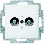 Busch-Jaeger 2fach Einsatz Potenzial-Ausgleichsstecker-Dose Busch-balance SI Alpinweiß 2095 UC-914 (2095 UC-914)