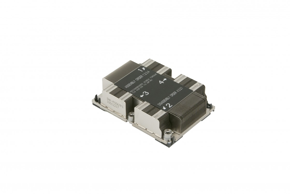 Supermicro SNK-P0067PS Prozessorkühler 1U Passiv für Socket P