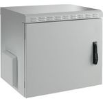 EFB-Elektronik 48,30cm (19") Wandgehäuse IP55, 7HE, Stahltür, Tiefe 600 mm, RAL7035 Hersteller: EFB Elektronik (691707IP55.2)