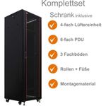 IT-BUDGET 19"-Netzwerkschrank SRK (99ITB19SRK4266GSM)