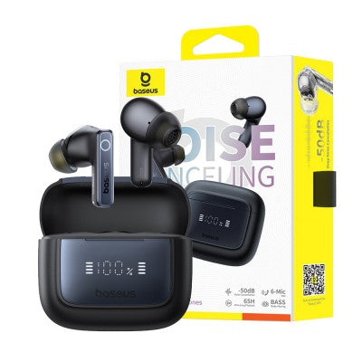 Baseus Bowie 35 TWS In-Ear Kopfhörer Bluetooth 5.3 ANC Schwarz