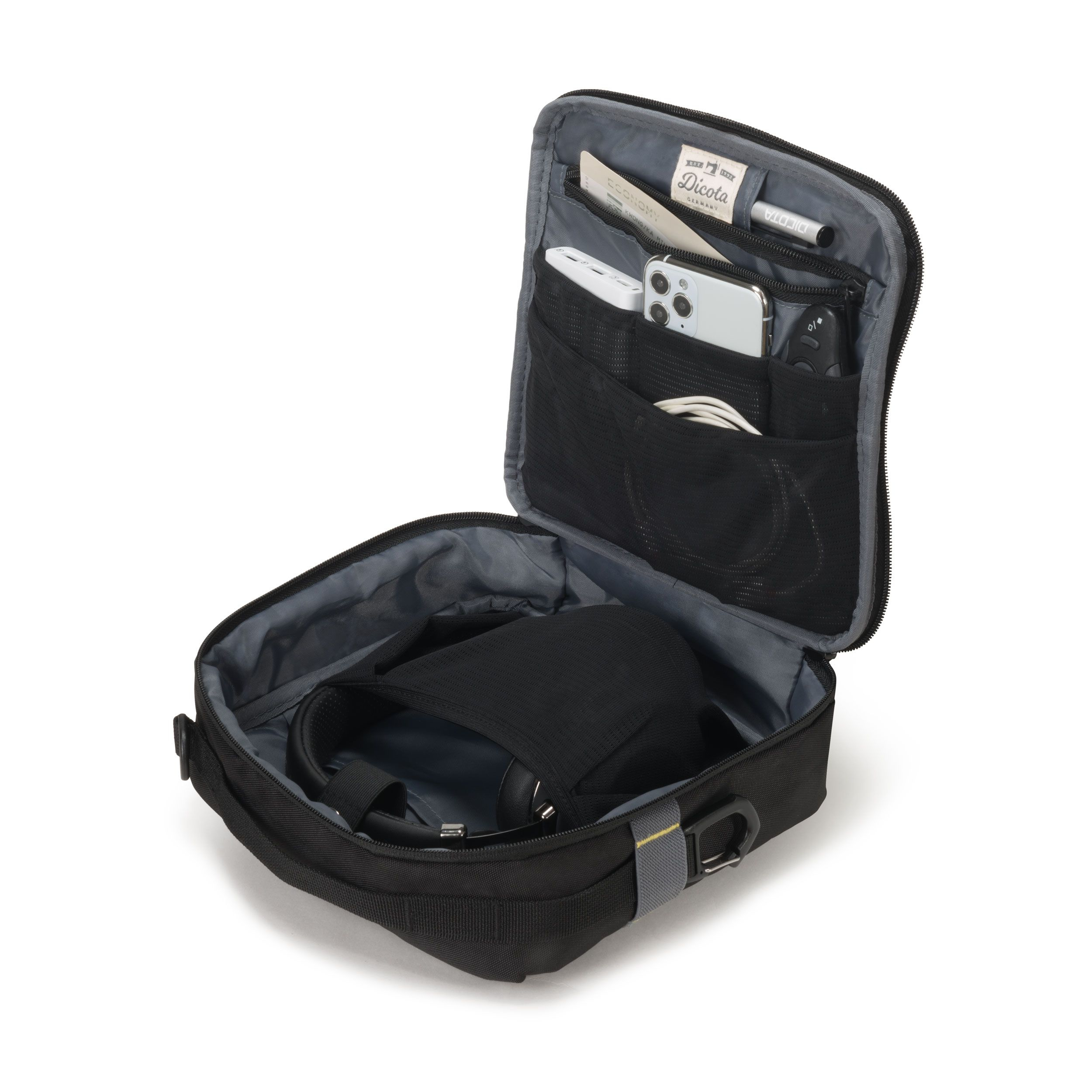 DICOTA Eco MOVE Tragetasche 600D RPET Schwarz