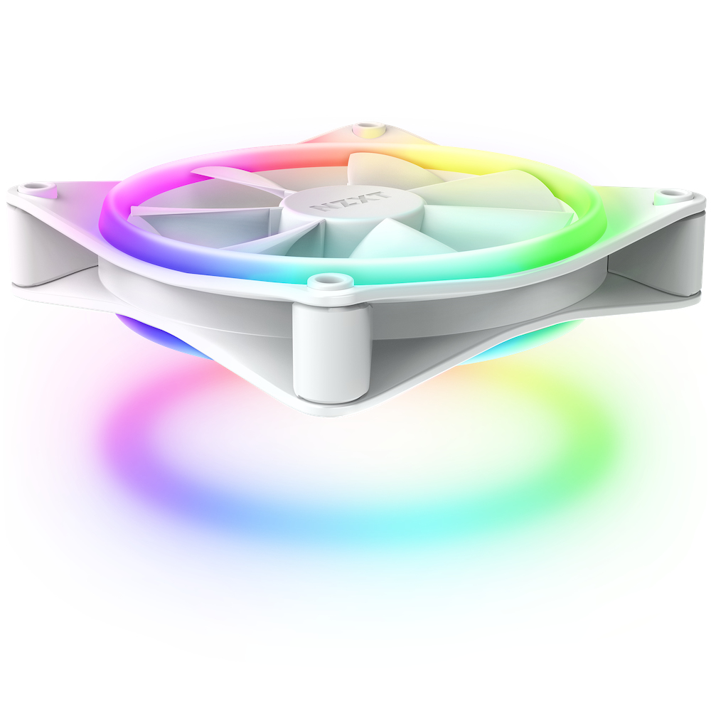 NZXT F Series F120 RGB DUO Triple Pack Gehäuselüfter 3x 120mm PWM Weiß