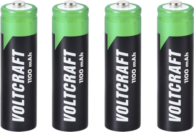 VOLTCRAFT HR06 Mignon (AA)-Akku NiMH 1100 mAh 1.2 V 4 St. (VC-12714005)