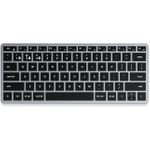 Satechi Slim X1 Tastatur Bluetooth QWERTZ Deutsch Schwarz - Grau (ST-BTSX1M-DE)