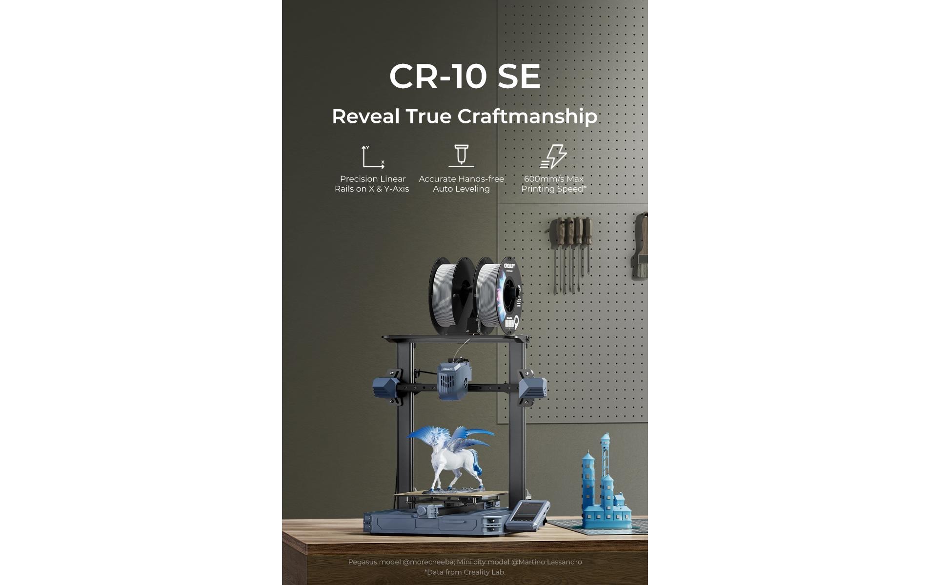 Creality CR-10 SE 3D-Drucker Schwarz