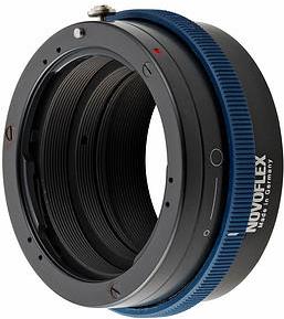 Novoflex NEX/PENT Objektivadapter Schwarz, Blau