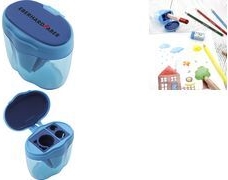 FABER-CASTELL Dosenspitzer dreifach Colori blau (585149)